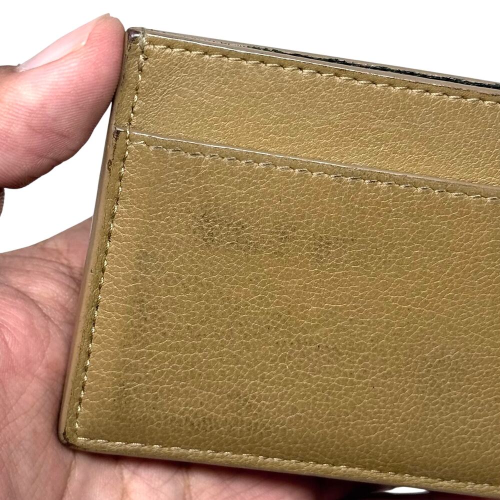 YSL Logo Cardholder Wallet - Picture 14 of 14